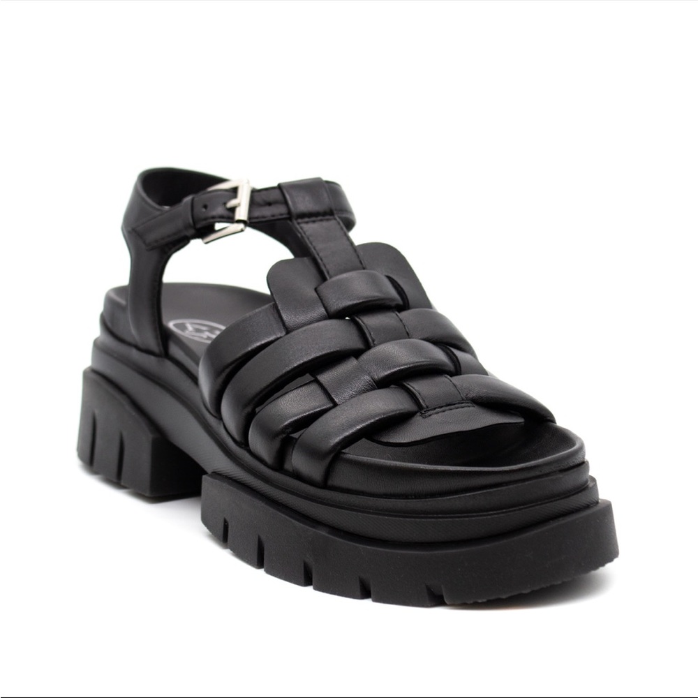 ASH leather fisherman platform sirena sandal